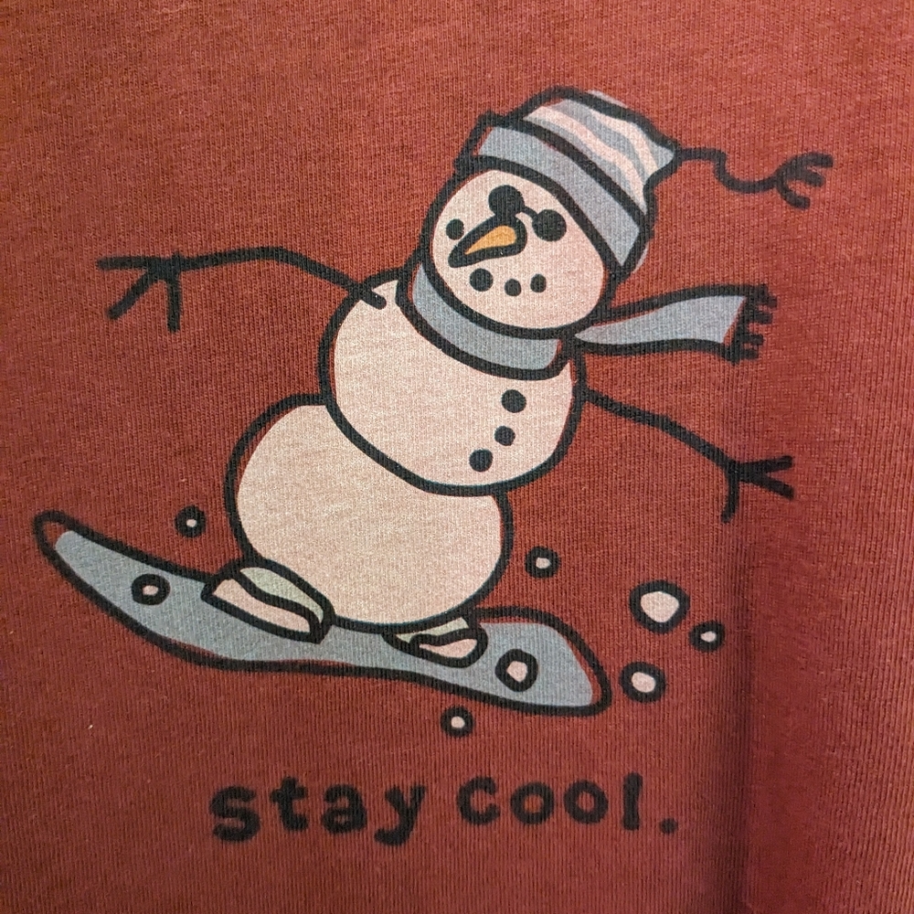 Life is Good t-shirt youth XL